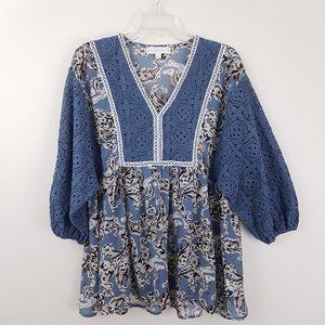 Weekend Suzanne Betro Boho Top/Tunic